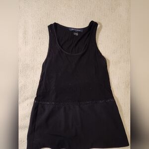 Women's French Connection Black Tank Size Small